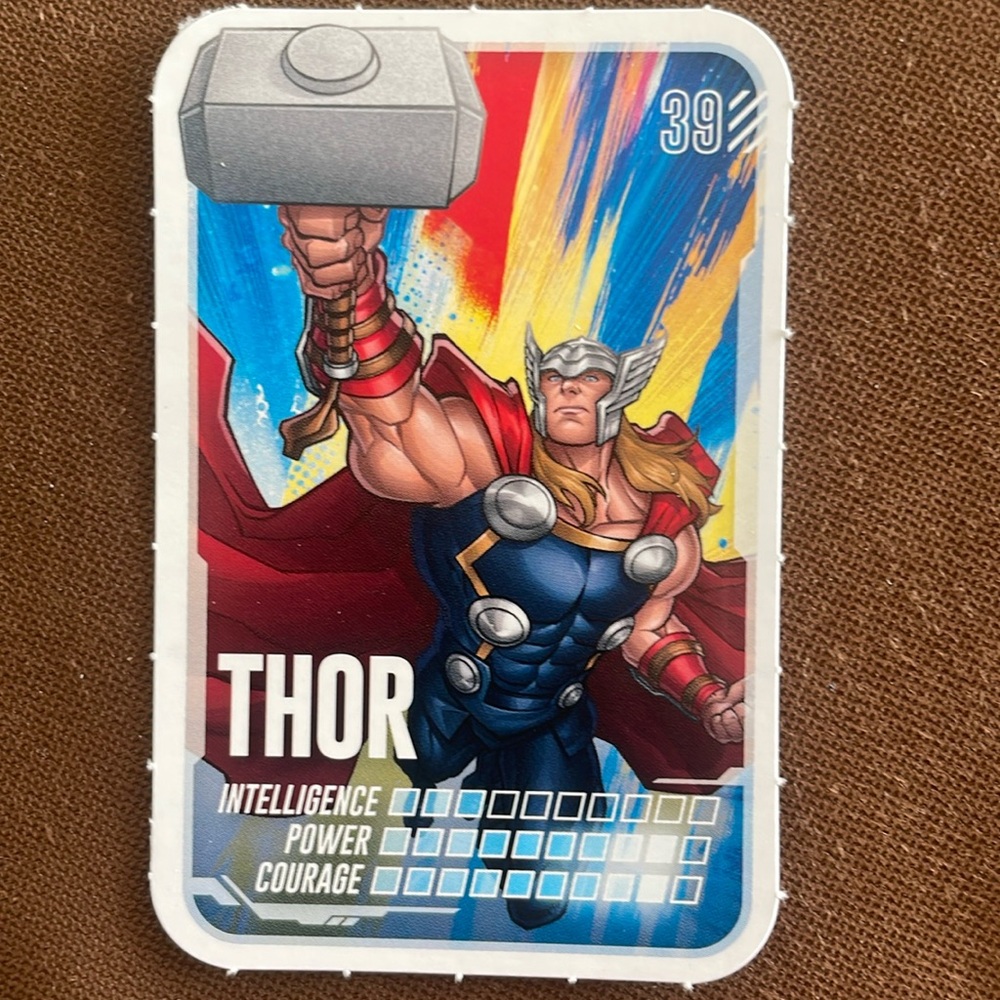 4/$15 Marvel Collectible Card #39 - THOR